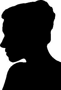 fictief silhouette Johanna Cateau Walg