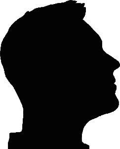 fictief silhouette Louis Walg