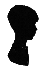 fictief silhoutte Andries Jacques Walg