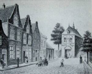 foto van de Ijsselvere in Hoenkoop, waar Klaartje Blok met haar ouderlijk gezin woonde